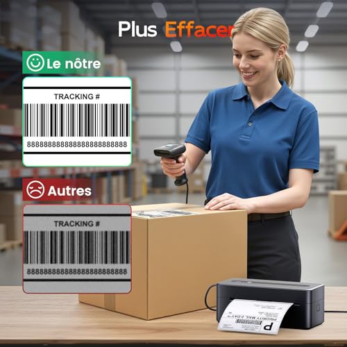 Imprimante thermique etiquette connectée pour expéditions Vinted