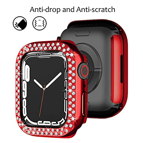 DEALELE Bands and Case Compatible with Apple Watch Series 9/8 / 7 (41mm) - Image 3