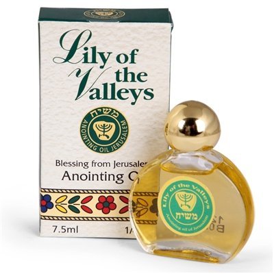 Lily of the Valleys - Anointing Oil 7.5 ml. Bible gift from Jerusalem