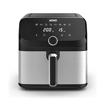 Airfryer Arno Mega Digital 7,5L Inox