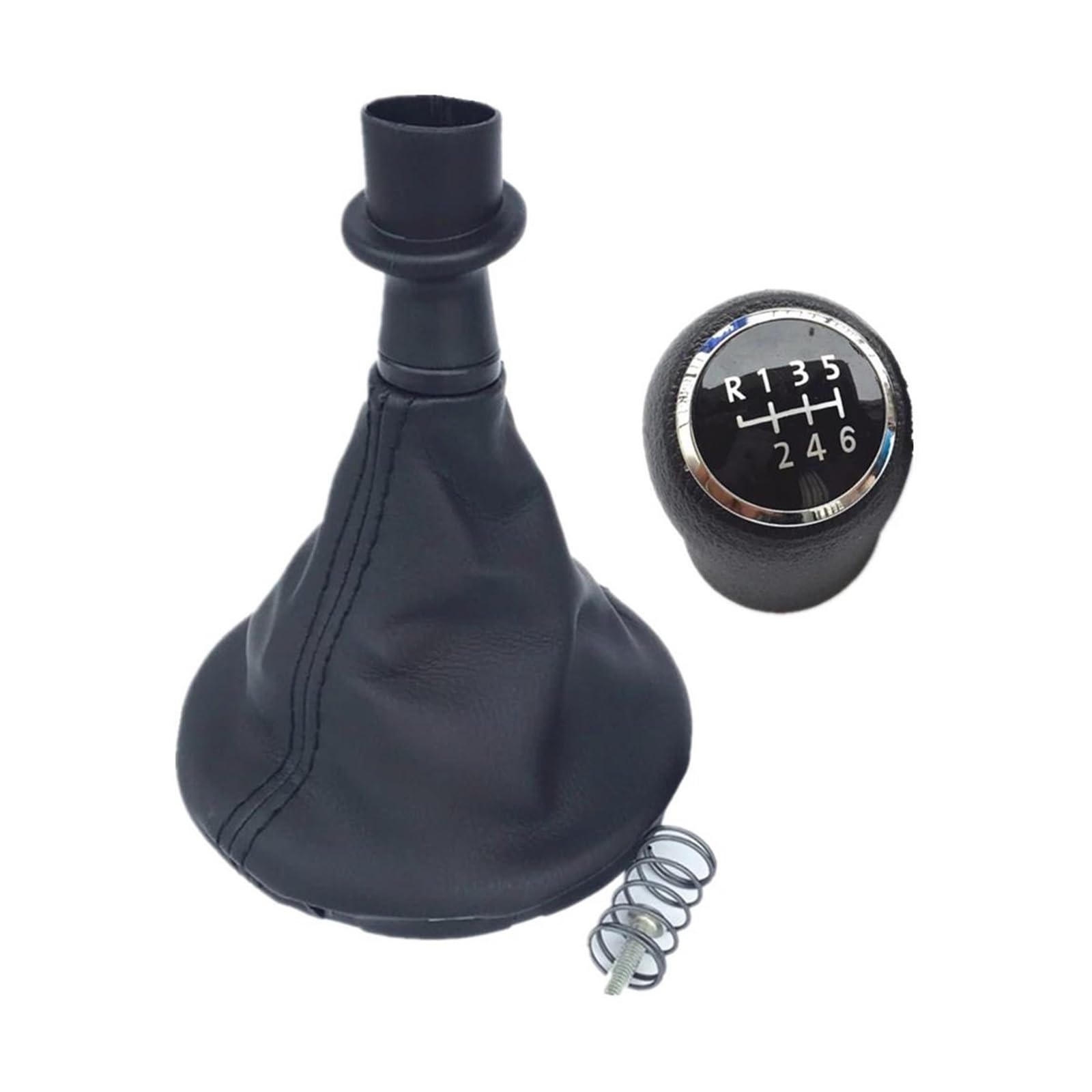 CAVINBDZ for VW for Transporter T5 T5.1 T6 Gp 2003-2015 5/6 Speed Car Gear Stick Shift Knob Leather Gaiter Boot Cover