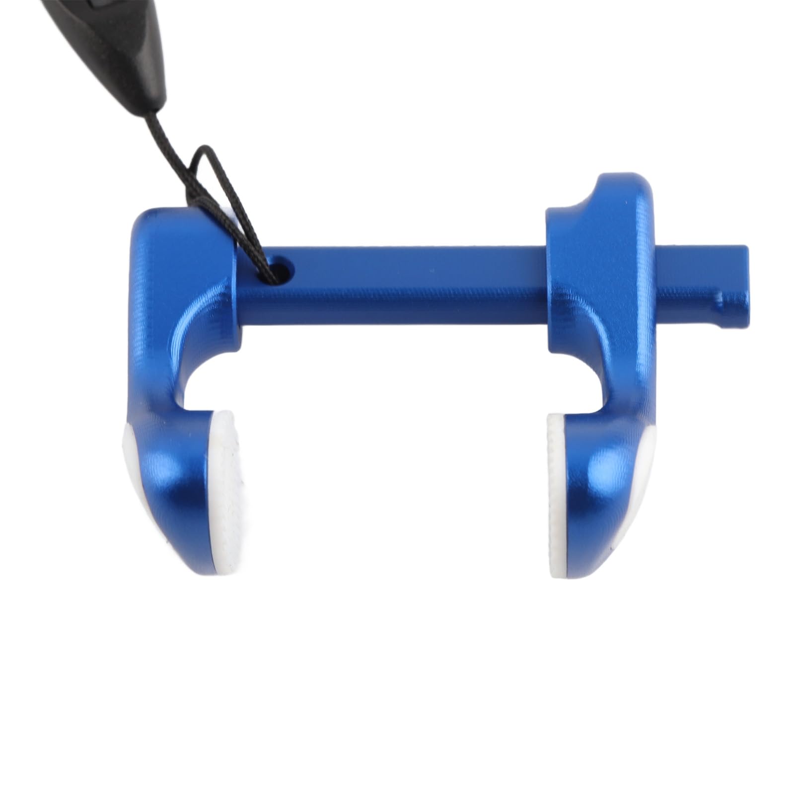 Alomejor Schwimmender Nasenstopfen, Tauch-Nasenklammer aus Aluminiumlegierung, Tauch-Nasenklammer mit Lanyard-Nasenklammern (Blue)