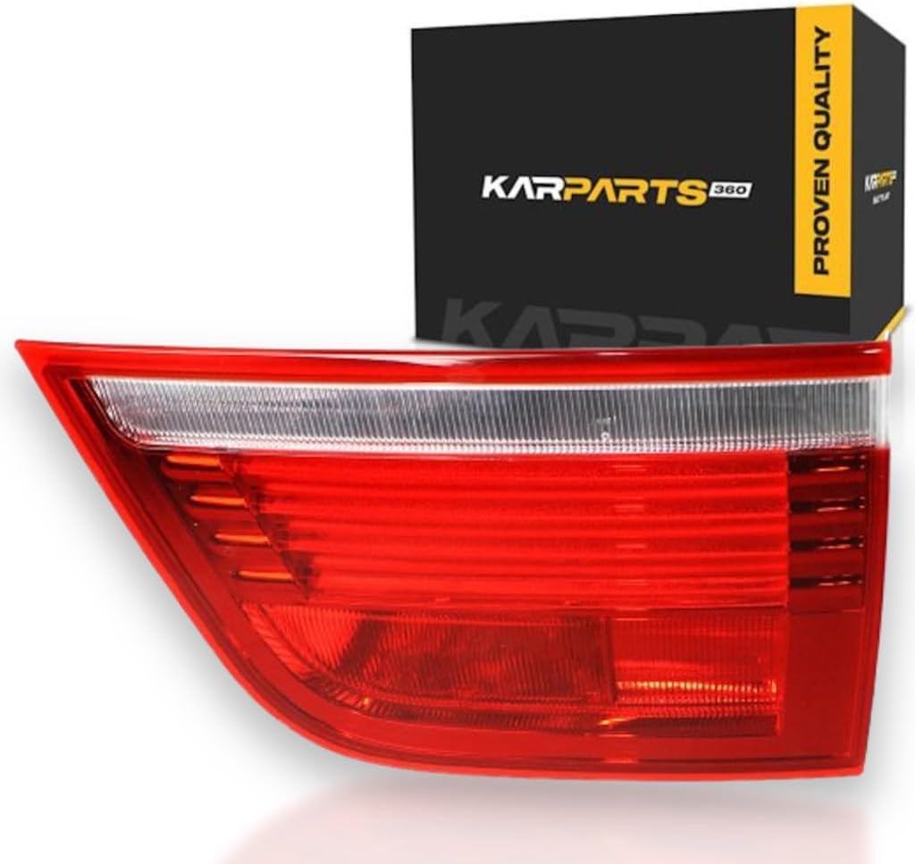 CarLights360: For 2007 2008 2009 2010 BMW X5 Tail Light Inner Passenger Side w/Bulbs - Replacement for BM2803101