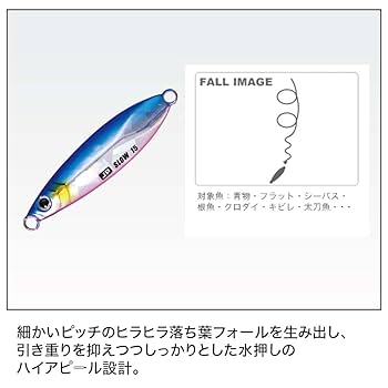 Amazon.co.jp: メジャークラフト メタルジグ ジグパラ スロー