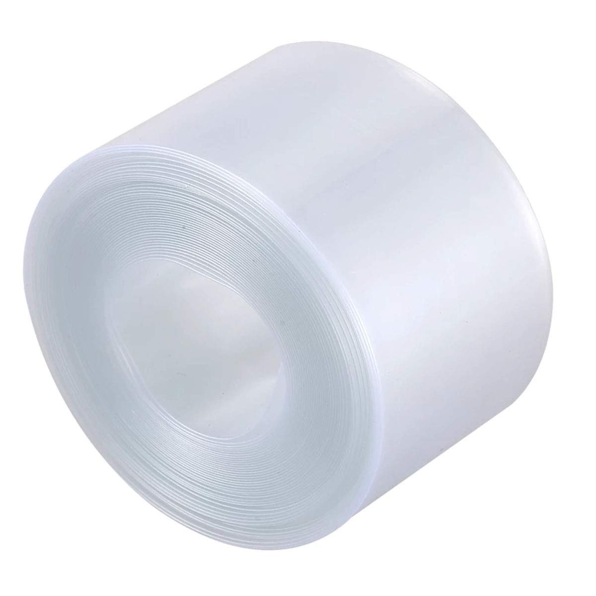 Guaina termorestringente piatta in PVC, Guaina termorestringente in PVC 5 pezzi trasparente piatta larghezza 70-95 mm 1 kg(95Mm(34M))