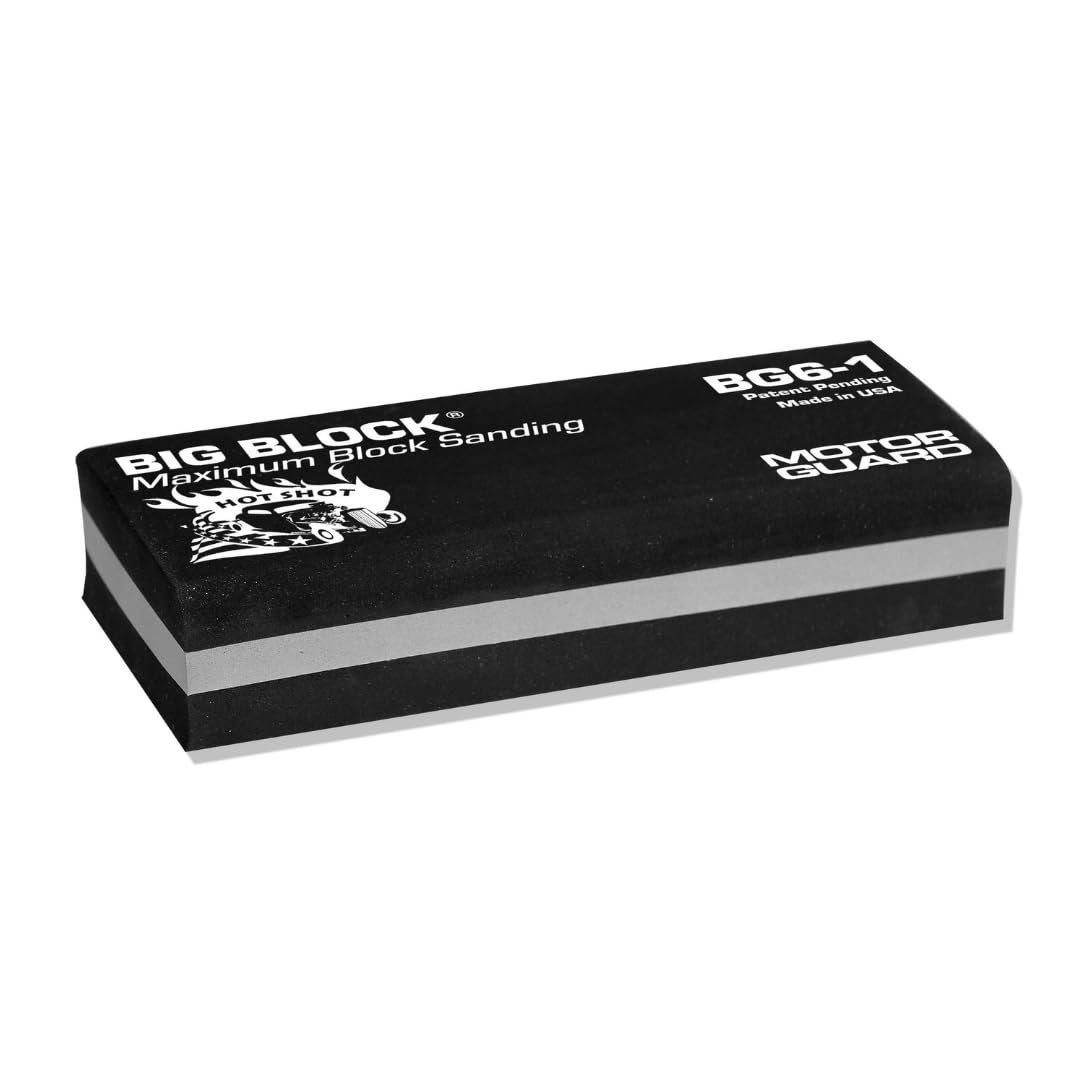 Motor Guard Big-Block Sanding Block - Maximum Sanding -1 Motor Guard Big-Block Sanding Block - Maximum Sanding -1
