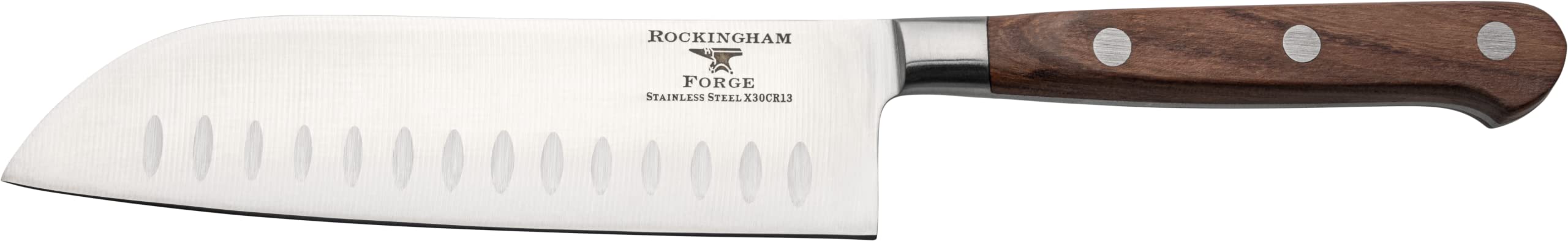 Rockingham Forge FRF 15cm Santoku Knife, Fully Forged, Rosewood Handle, 8008SK/5