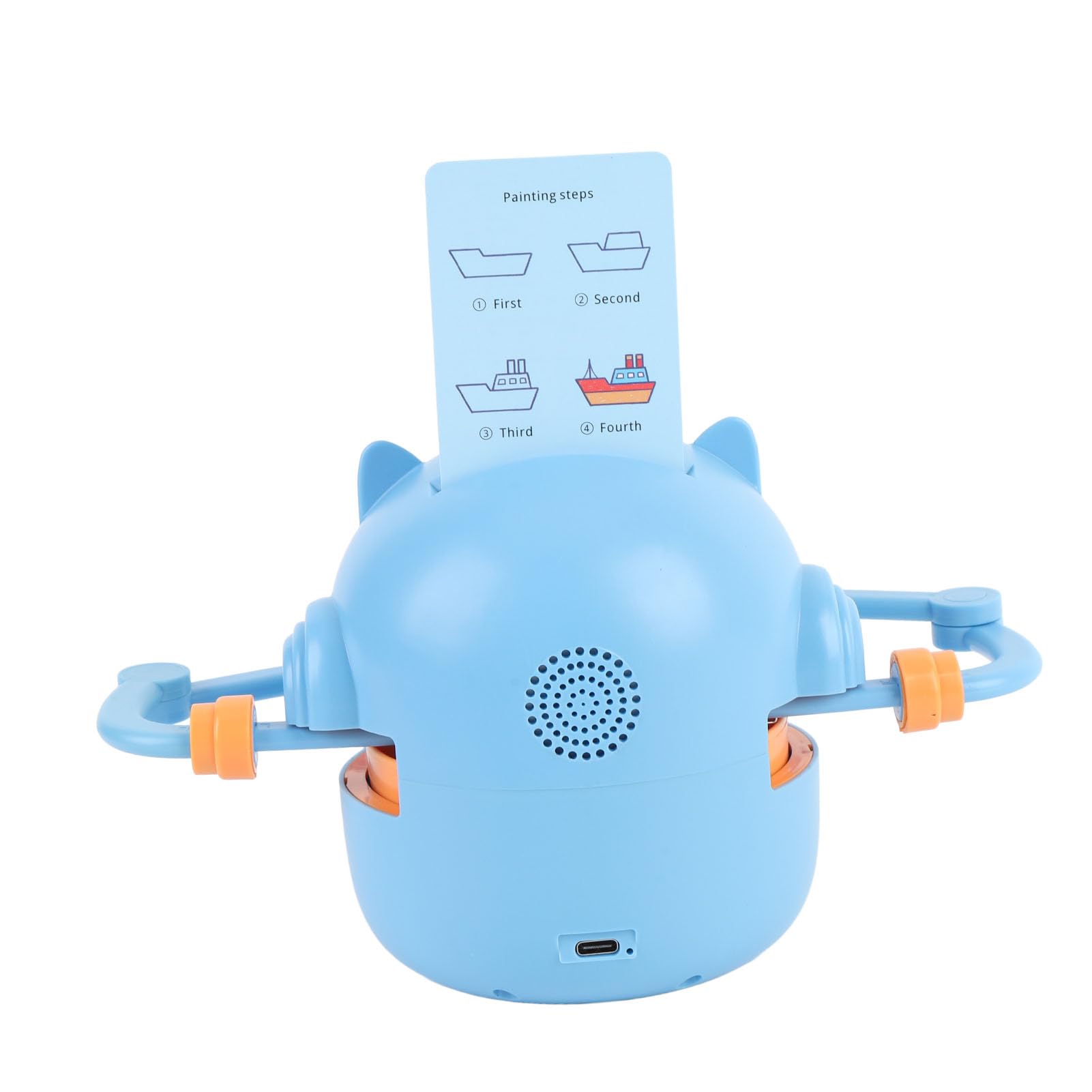 Cuifati Robot de Dibujo Inteligente para Niños de 5 a 12 Años, Juguete Educativo Interactivo de Aprendizaje de Dibujo con 100 Tarjetas de Palabras, Máquina de Electrónica Interactiva por Voz, Regalo