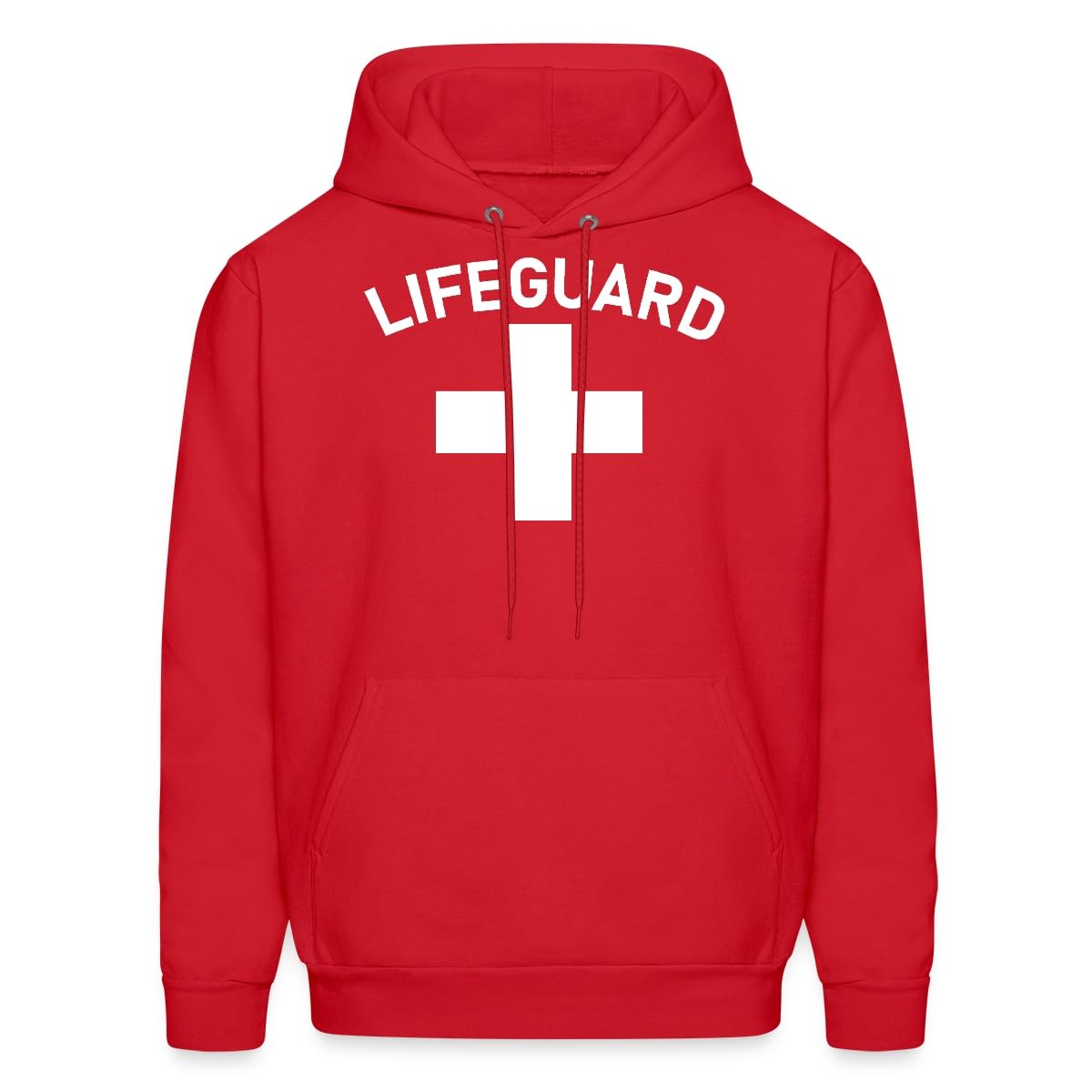 Spreadshirt Lifeguard Uniform Costume Lifeguarding Men's Hoodie
