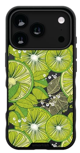 Image of Smartish - Lime Time - iPhone 17 Pro MagSafe Case - Gripmunk [Lightweight + Protective] Thin Grip Cover - Fits iPhone 17 Pro
