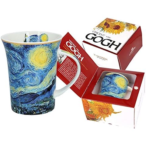 Taza de porcelana decorada con 'Amapolas rojas y margaritas' Cover