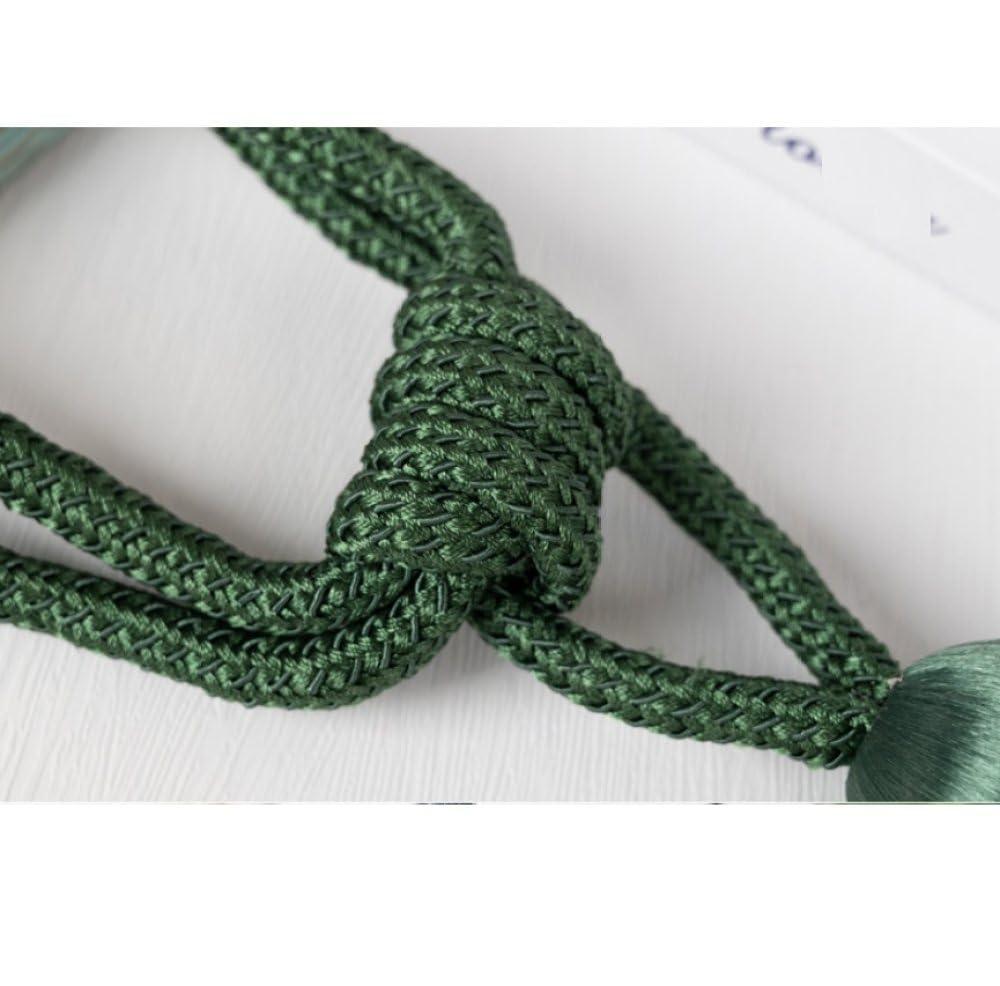 Confezioni di fermatende con Nappe， fermatende Fatti a Mano， fermatende in Corda per Tende， fermatende， fermatende， Corda，K Green
