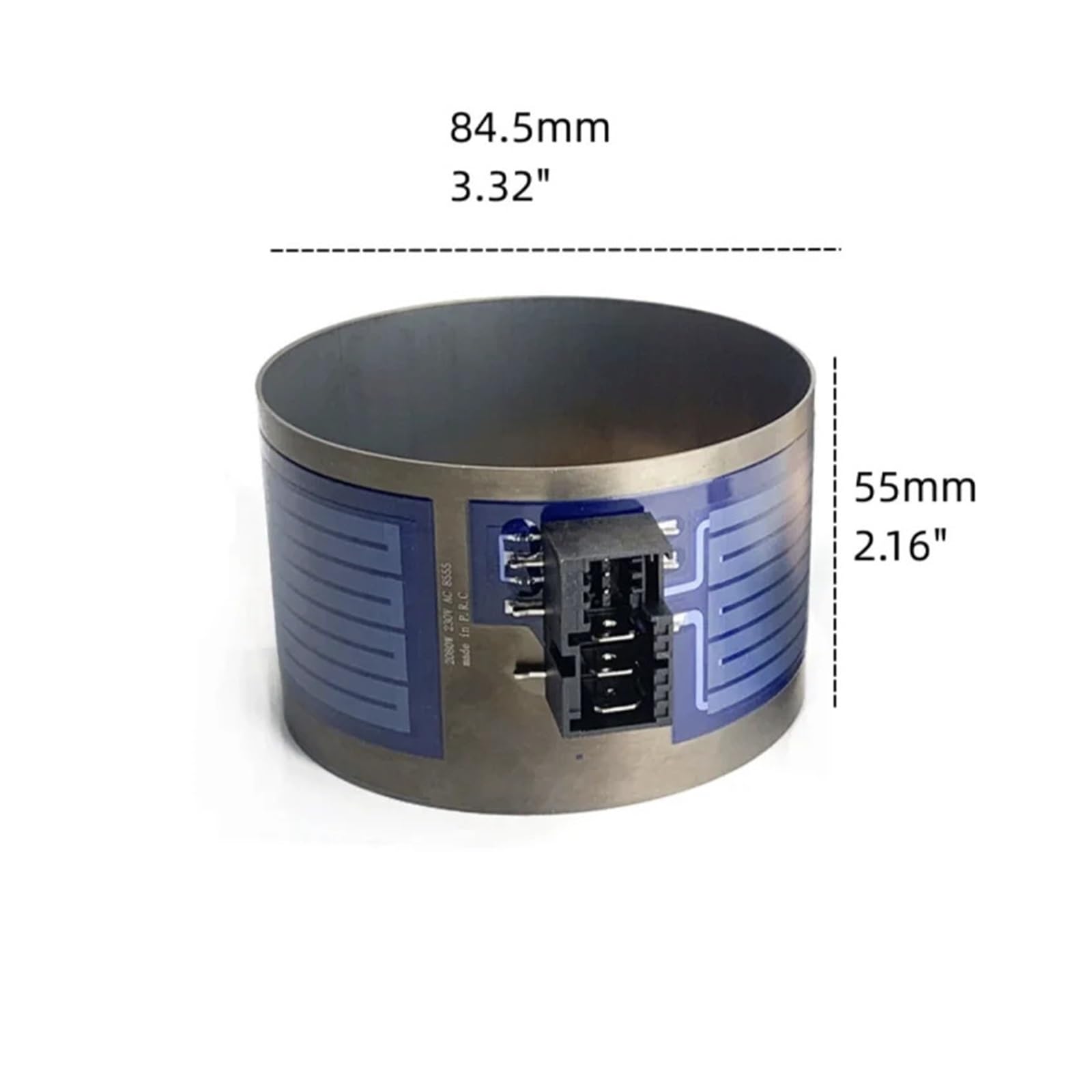Anillo Calefactor De Película Gruesa For Ciclo De Calentamiento De Lavavajillas, 2080W, 230V, Compatible Con Siemens,
