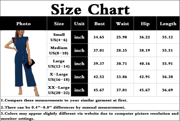 女性用夏用ジャンプスーツ ドレッシーな2025カジュアルワンピースアウトフィット ハイウエストワイドレッグパンツロンパース ベルト付