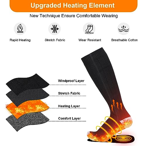 Onedidy Heated Socks, Heated Socks For Women Men thumb #2
