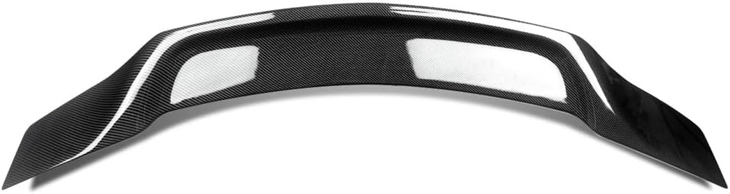 Carbon Fiber Look Rear Tail Wing Compatible with Mercedes Benz 2008-2014 W204 C63 RT Rear Trunk Spoiler Wing Car Styling Body Kit
