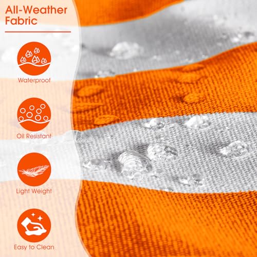 Image of Becokan Women's Pool Swim Bag - Waterproof Sandproof Large Stripe Beach Tote with Zipper