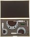 Mitutoyo 103-922 Outside Micrometer Set with Standards, 0-3