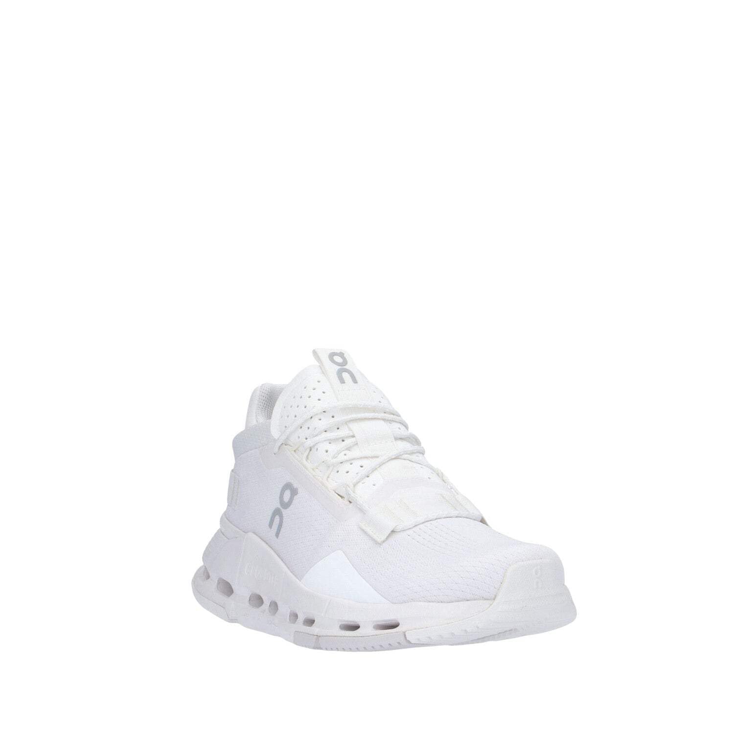 On Women's Cloudnova 2 Sneakers, All White, 9.5 Medium US