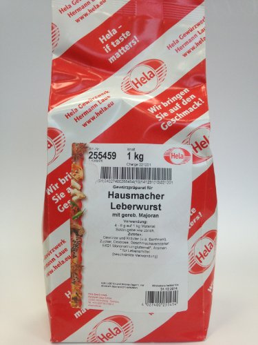 HELA 1kg Hausmacher Leberwurst mit gereb. Majoran
