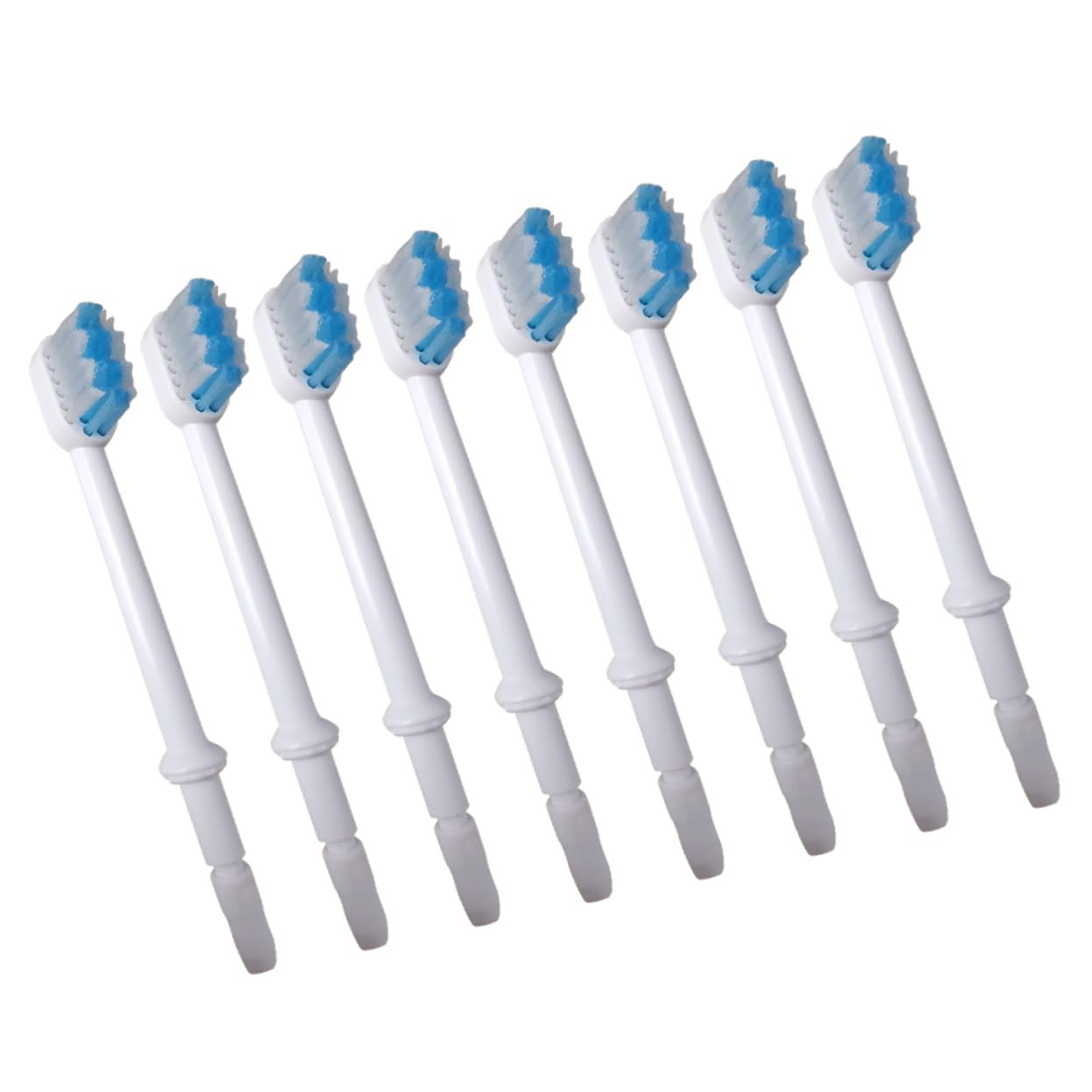 UKCOCO 2 Series Recambios De Unidades Para Irrigador Oral Cabezales De Cepillo Compatibles Limpieza Efectiva Dientes Y Encías Material Duradero Accesorios Para Higiene Bucal 8 Piezas*2