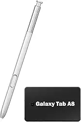 Caneta Stylus Galaxy Tab A8 para Samsung Galaxy Tab A8 S para Samsung Galaxy Tab A8 SM-T290, SM-T387 S, caneta de substituição para Galaxy Tab A8 S sem Bluetooth (prata)