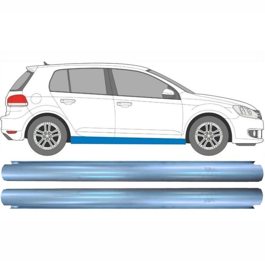 Reparaturblech Schweller für Volkswagen Golf 6 2008-2013 / Links = Rechts/Satz