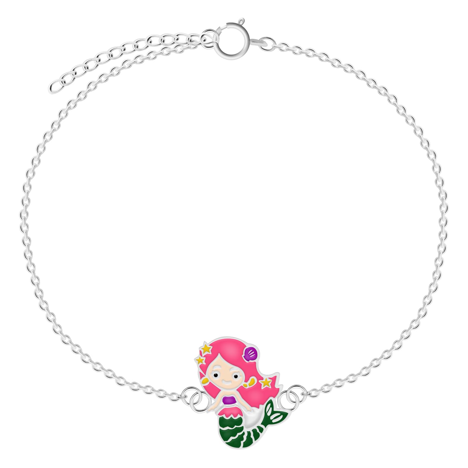 Orecchini Rosa In Argento Sterling 925 Con Opale E CZ