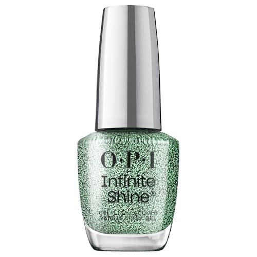 OPI Infinite Shine Nagellack – Hang the Mintsell - Good Enough to Treat Collection – vorgehärtete Gel-Technologie ohne UV-Lampe – bis zu 11 Tage Halt – langanhaltender Nagellack – Mintgrün – 15 ml