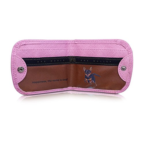 Taxi Wallet® TW95-CHIHUAHUA Soft, leather-like material, Compact, Front Pocket Folding Wallet - Cards, Bills, ID (Men & Women)4