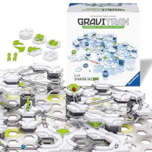 Ravensburger GraviTrax XXL Starter Set - Gravity & Magnetic Marble Game - Challenging STEM Toy for Kids - Brain-Building Fun - Educational Gift - Boosts Critical Thinking & Problem Solving