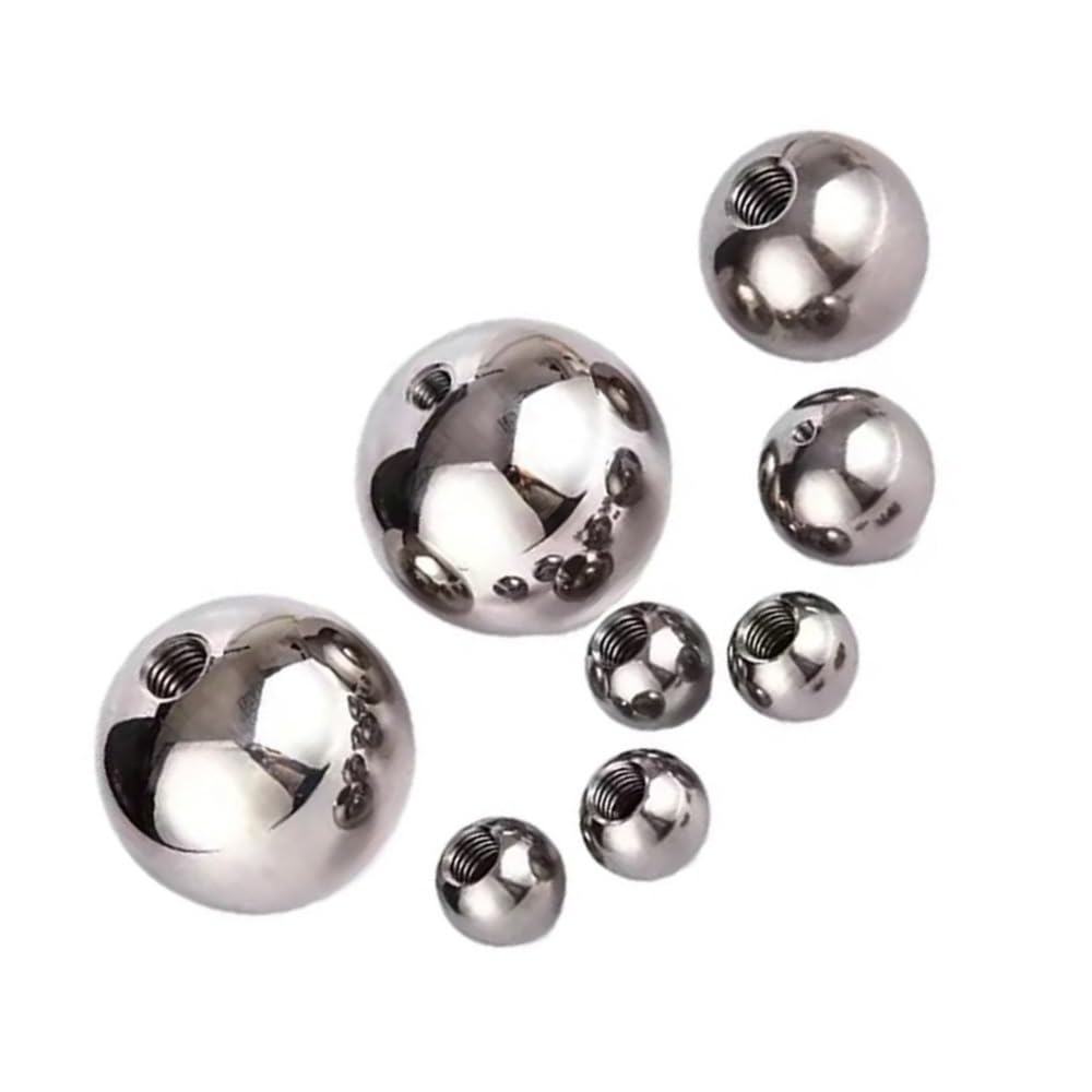 Vite a ricircolo di sfere a dado singolo, sfere lisce a mezzo foro SUS 304 M5 M6(45mmx1pcs)