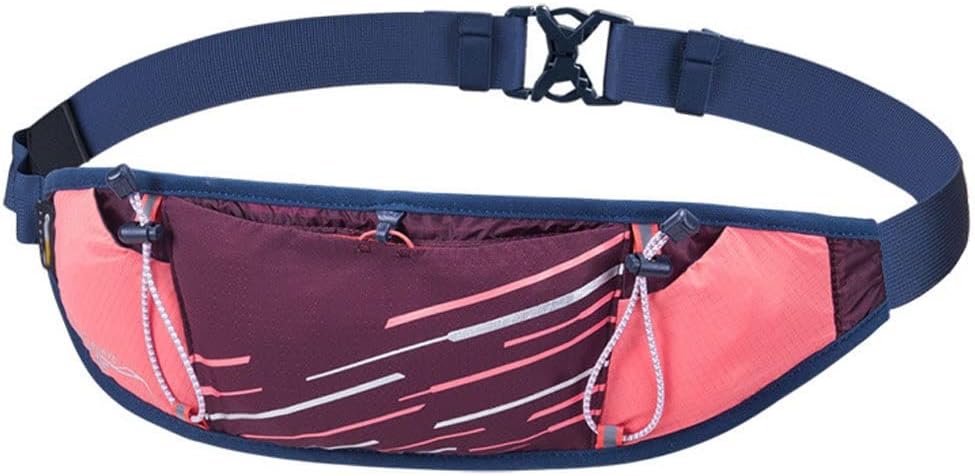 Running Belt for Women Men - Money Belt and Running Fanny Pack Hiking Fanny Pack Holder for Cell Phone Money and Keys - Adjustable Belt Pouch fits Most Phone (A)