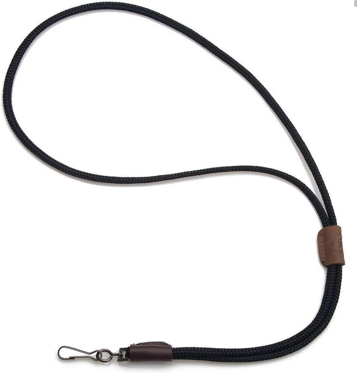 Mendota Pet Lanyard – Whistle Lanyard – Made in USA – Black, 30 in (Single)