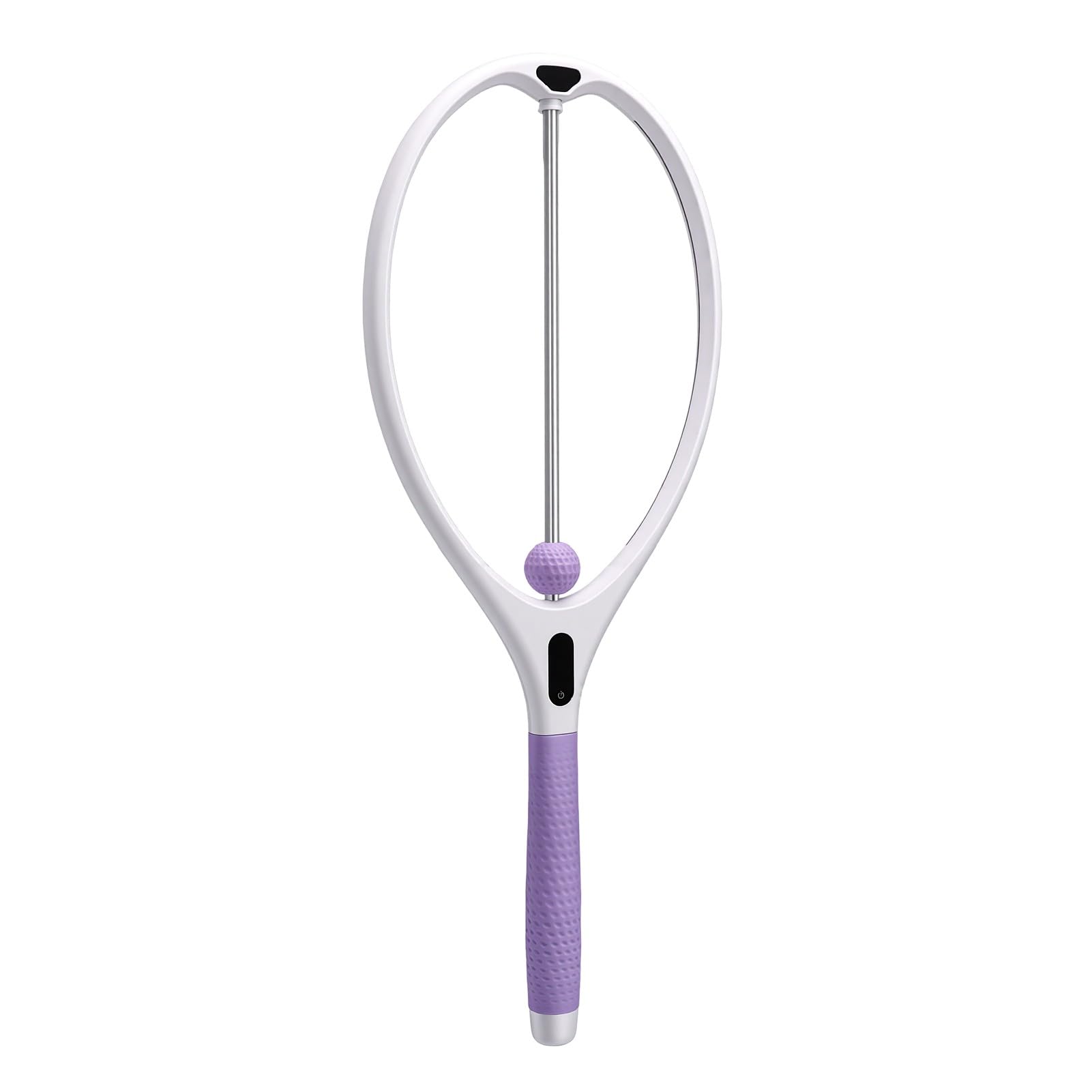 Contatore LED di Rimbalzo Automatico per Racchetta da Allenamento | Materiale in Silicone, Uso Singolo in Interni, Allenatore di Tennis, Pratica di Badminton, Batteria Integrata da 500 MAh,