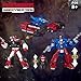 Transformers War for Cybertron WFC-S26 Autobot Alphastrike Counterforce 3-Pack of Converting Action Figures, Robot Toys for Ages 8+