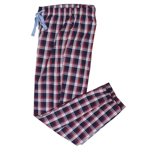 Roundtree & Yorke Men's Big and Tall Woven Sleep Bottoms Pajama Pants