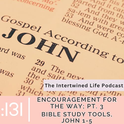 Ep. 131: Encouragement for the Way; Pt. 3: Bible Study Tools, John 1-5