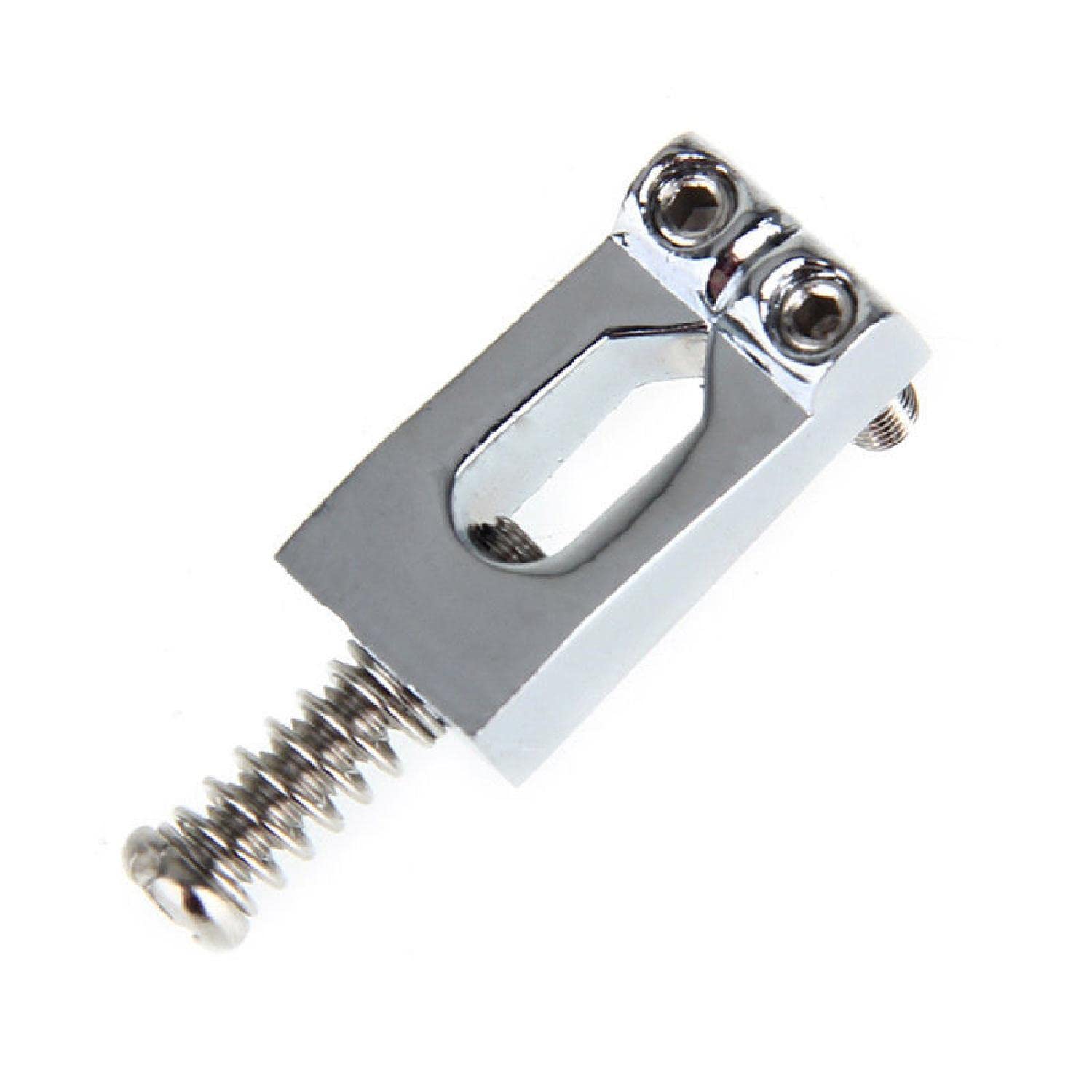 Juego De 6 Sillines Para Puente Trémolo Cromado - Repuesto Para Guitarras Eléctricas Tipo Fender