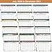 Desk Calendar 2022 - 12 Monthly Wall Calendar 17”x 12” Large Desk Calendar, Monthly Desk Planner with Corner Protectors, Thick Paper Desktop Calendar with Large Ruled Blocks