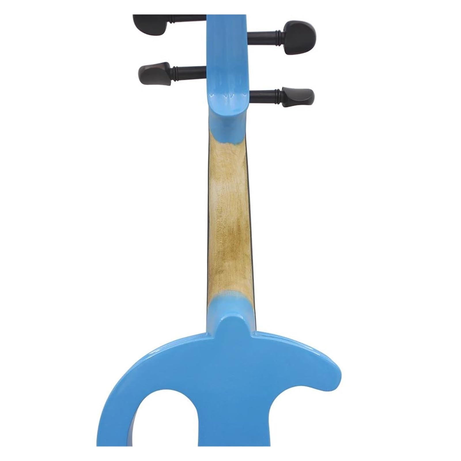 Violino Elettrico 4/4 Con Finitura Blu Tavola In Acero Tastiera In Ebano Strumento A Corde Violino