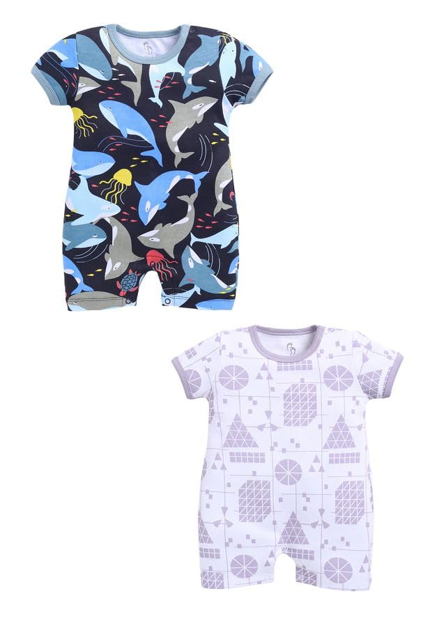 Image of BABYGO Boys Rompers