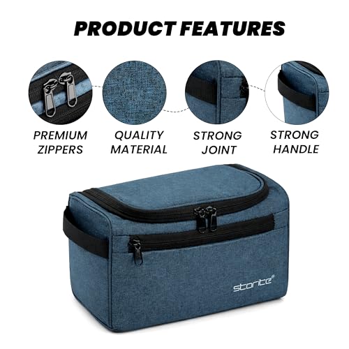 Image of Storite Large Toiletry Bag for Men & Women