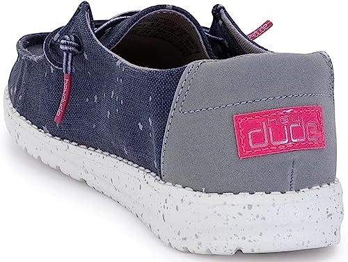 Image of Hey Dude Girl's Wendy Youth, Cat Eye Navy, 9 M US Little Kid