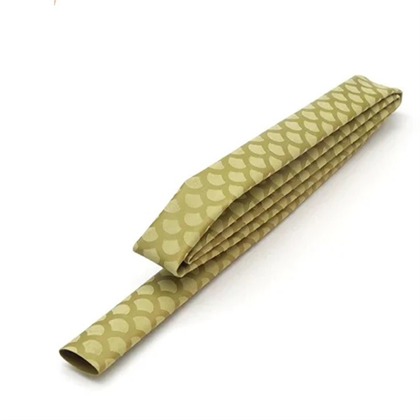 Tube thermorétractable de pêche imperméable antidérapant, enveloppe d'isolation de poignée for tige de raquette de vélo(Gold X 1m,DIA 45MM-5PCS)