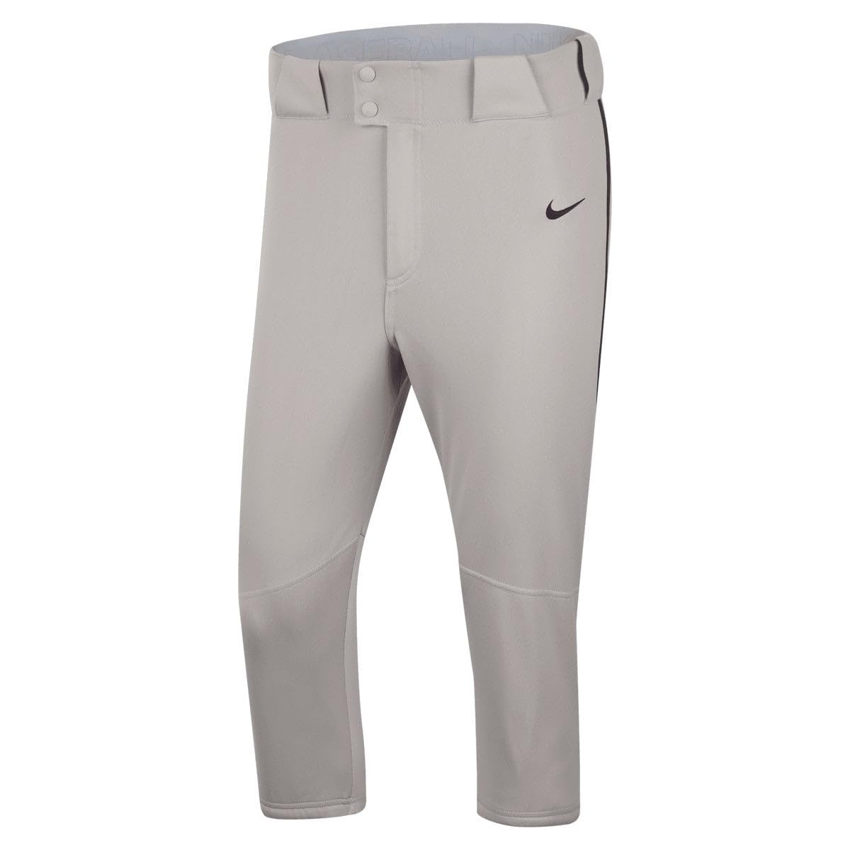 Men's Vapor Select High Piped Knicker Baseball Pants Gray | Black LG
