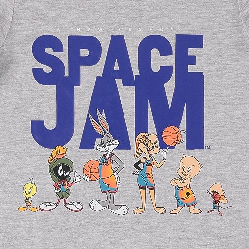 Girls' Space Jam T-Shirt Dress - Lola Bunny, Bugs Bunny, Tweety T-Shirt Dress3