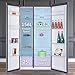 HYE American Style Side By Side Fridge Freezer, 505L, 92cm, No Frost, Inox Finish, 37dB Quiet, Premium American Fridge Freezer for Modern Kitchens, Ideal For Large Families - RF01AM505DS07 [2025]
