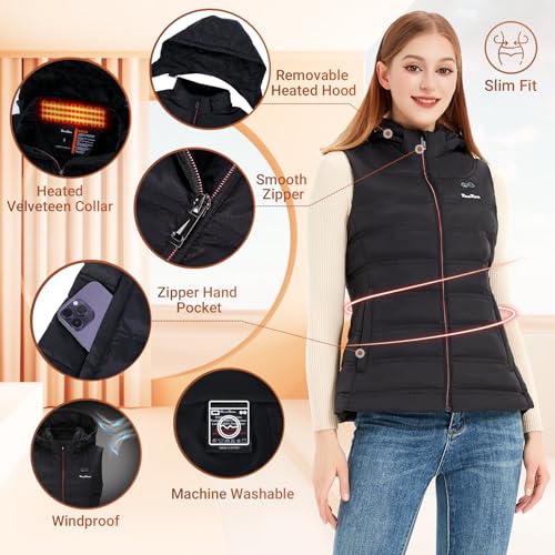 Magneta Heated Vest Women With Hood thumb #4