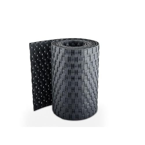 Retelandia Striscia Rattan Antracite 19x10m